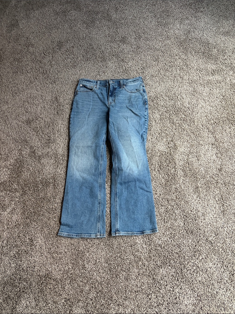 J. Crew Medium Blue Flared Women's Jeans